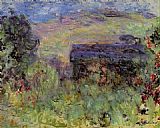 Claude Monet The House Seen through the Roses painting